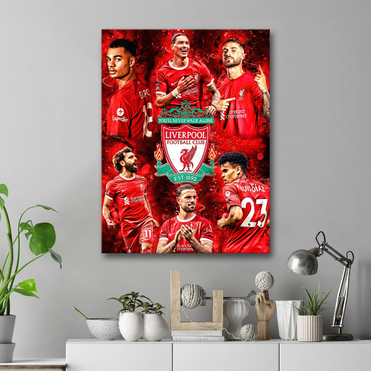 Skylt / Tavla - Liverpool - 59x42 cm - A2 - Väggdekoration
