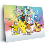 Skylt / Tavla - Pokemon - 59x42 cm - A2 - Väggdekoration