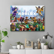 Skylt / Tavla - Roblox - 59x42 cm - A2 - Väggdekoration