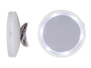 Sminkspegel med LED & Sugkopp - Justerbar & Vikbar