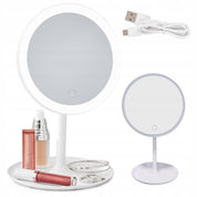Sminkspegel med LED - Touchfunktion & Ställbar