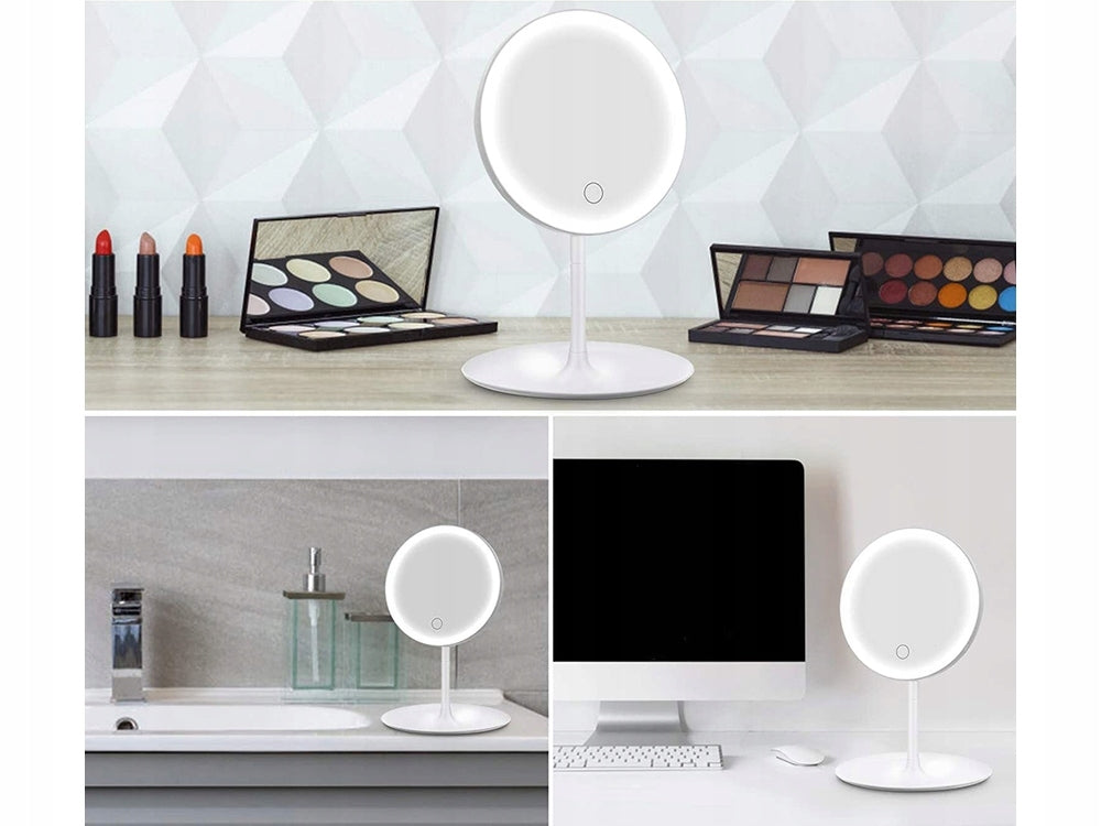 Sminkspegel med LED - Touchfunktion & Ställbar