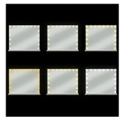 Sminkspegel med Lampor - Hollywood Spegel - 80x60cm