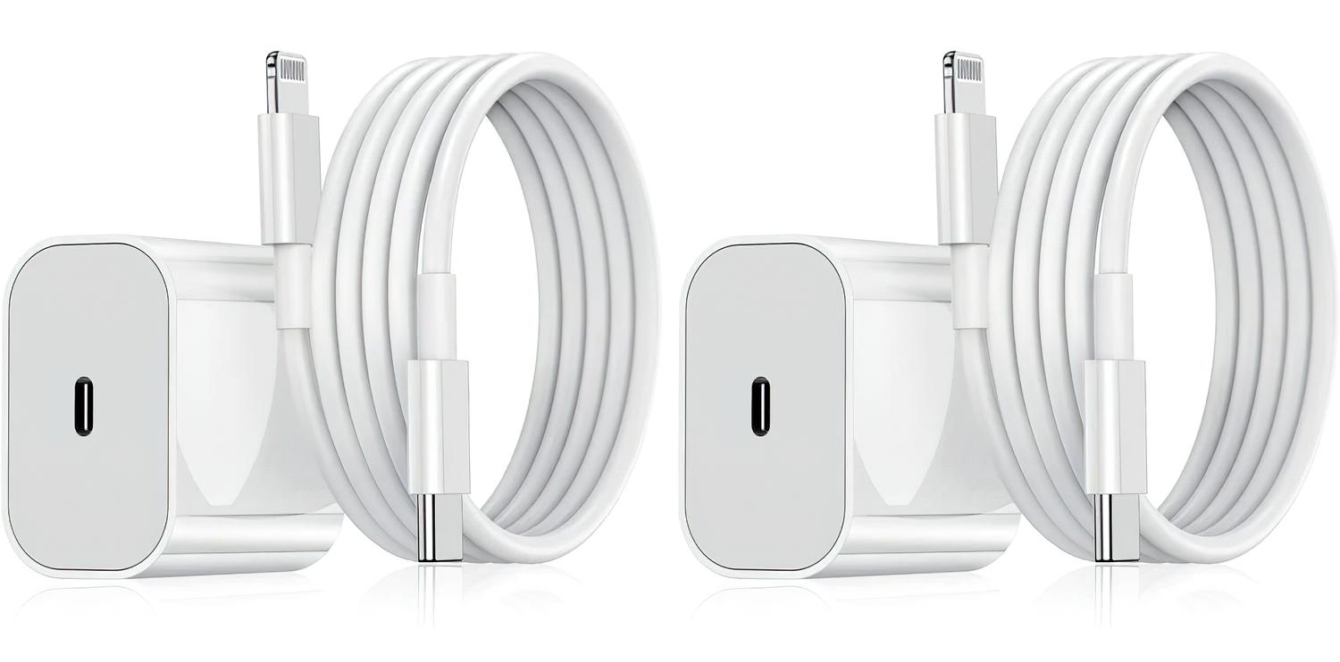 Snabbladdare för iPhone 5 - 14 Pro Max - 20W USB-C / Lightning - Välj Variant