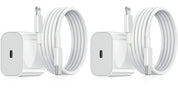 Snabbladdare för iPhone 5 - 14 Pro Max - 20W USB-C / Lightning - Välj Variant