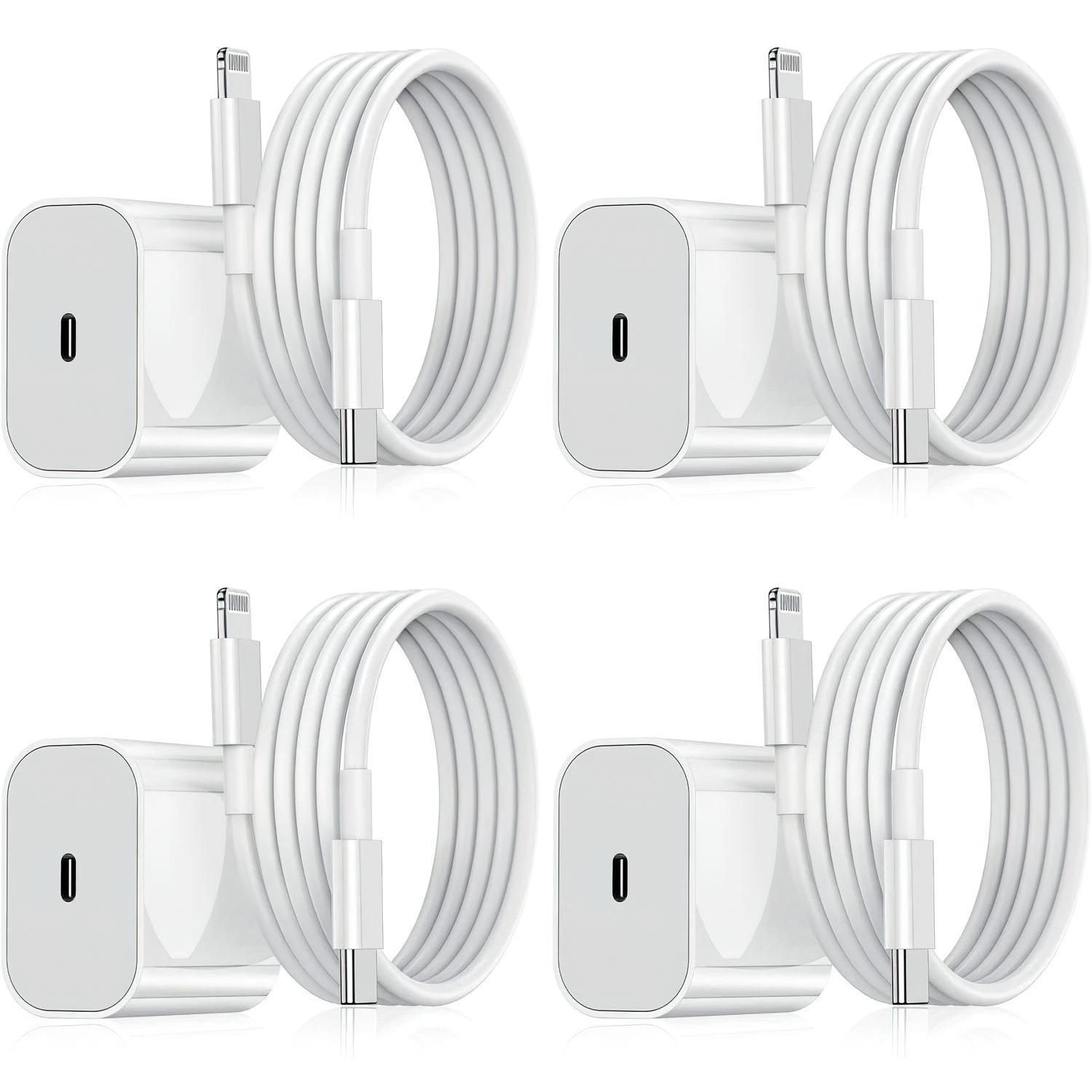 Snabbladdare för iPhone 5 - 14 Pro Max - 20W USB-C / Lightning - Välj Variant