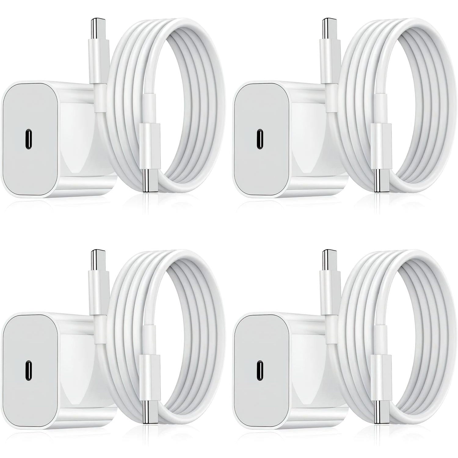 Snabbladdare för iPhone 5 - 14 Pro Max - 20W USB-C / Lightning - Välj Variant