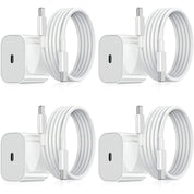 Snabbladdare för iPhone 5 - 14 Pro Max - 20W USB-C / Lightning - Välj Variant
