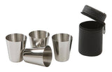Snappskoppar - Koppar till Snapps - 4-Pack Rostfri