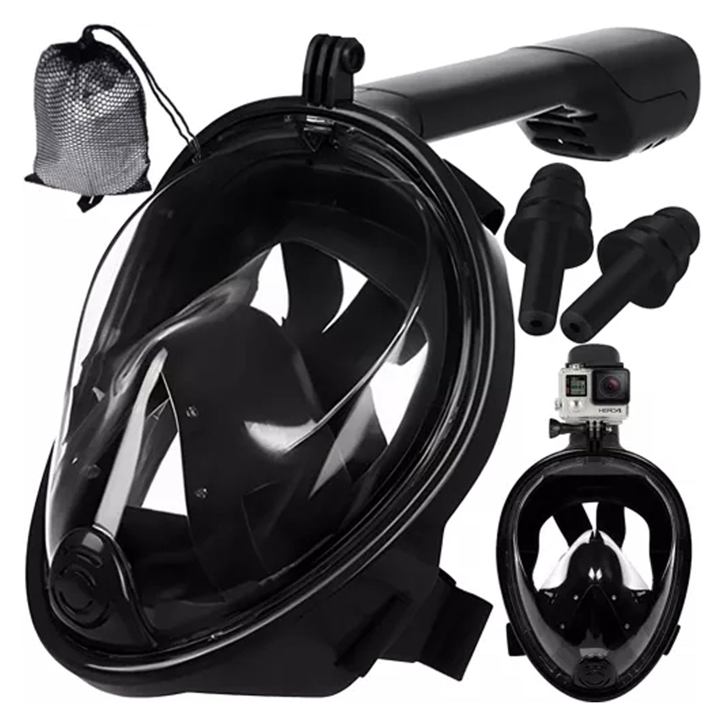 Snorkelmask Heltäckande - Snorkling - L/XL