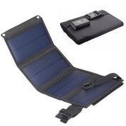 Solcellsladdare USB 10W - Ladda mobiltelefon & powerbank