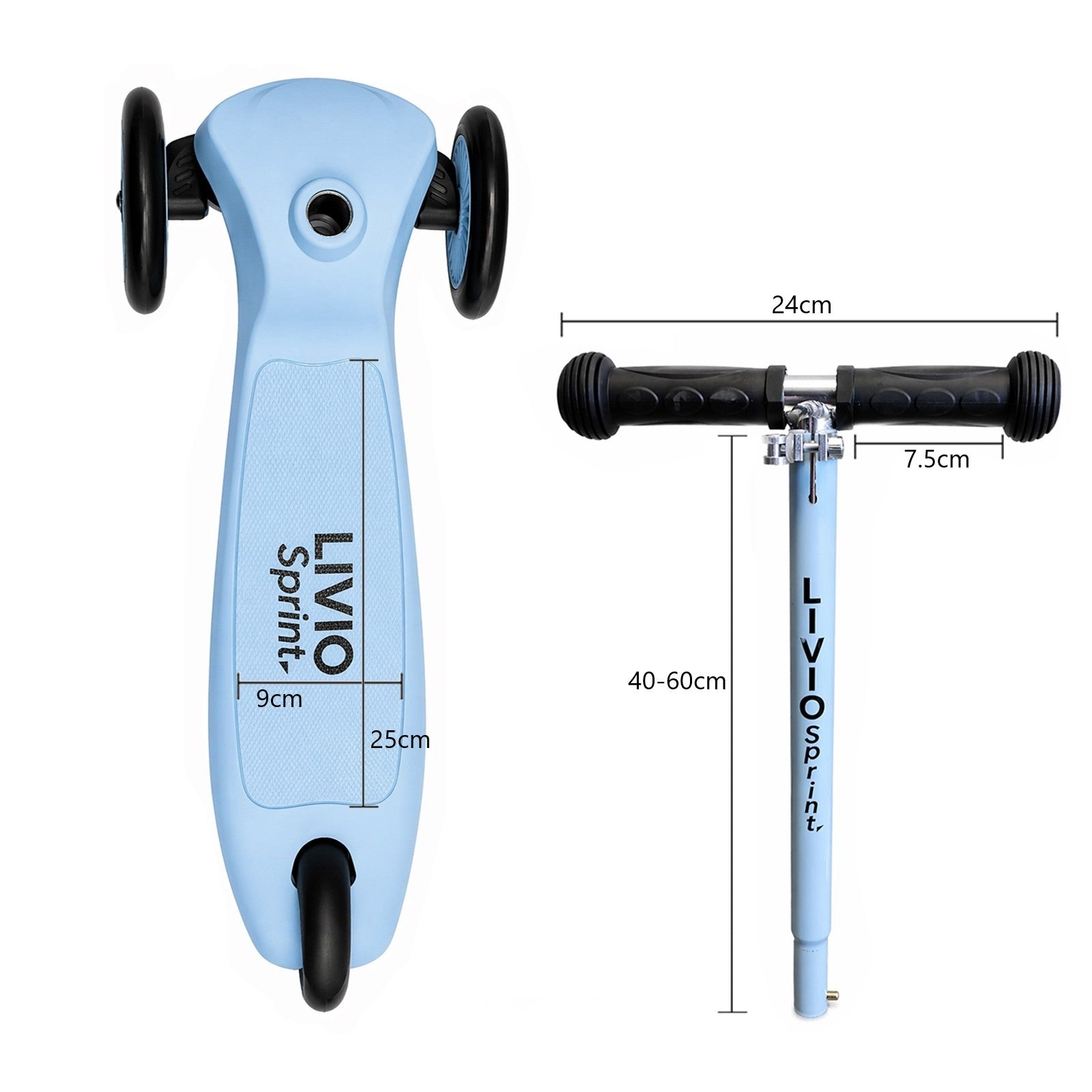 Sparkcykel Trehjuling - Kickbike för Barn - Cykel