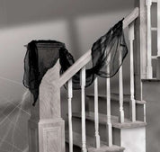 Spindelnät / Hängande Halloween Dekoration - 198 x 76 cm