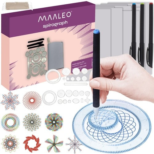 Spirograph Set med Pennor - 26-delar