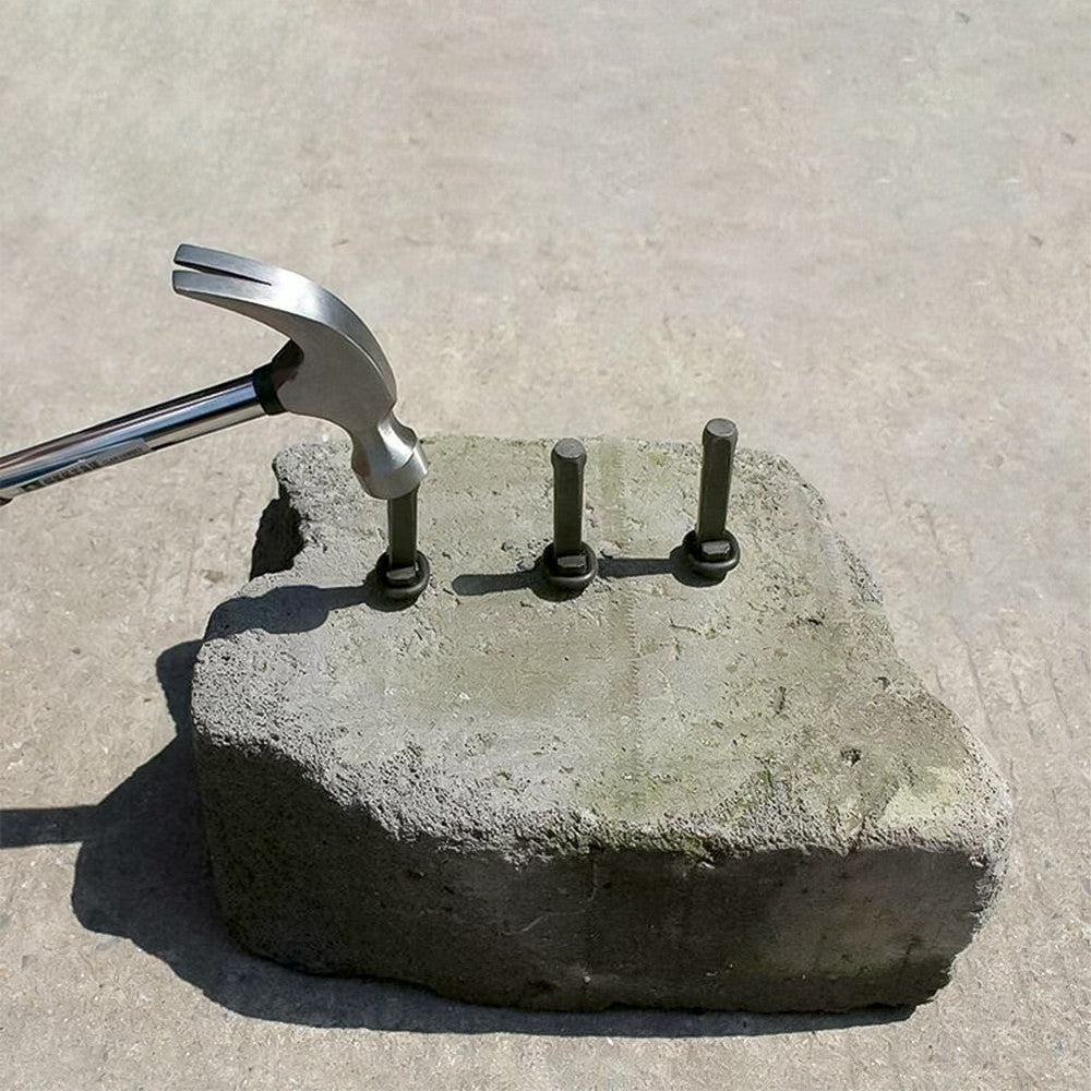 Spräckkilar för Stenspräckning i Metall – 5-Pack