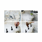 Spräckkilar för Stenspräckning i Metall – 5-Pack