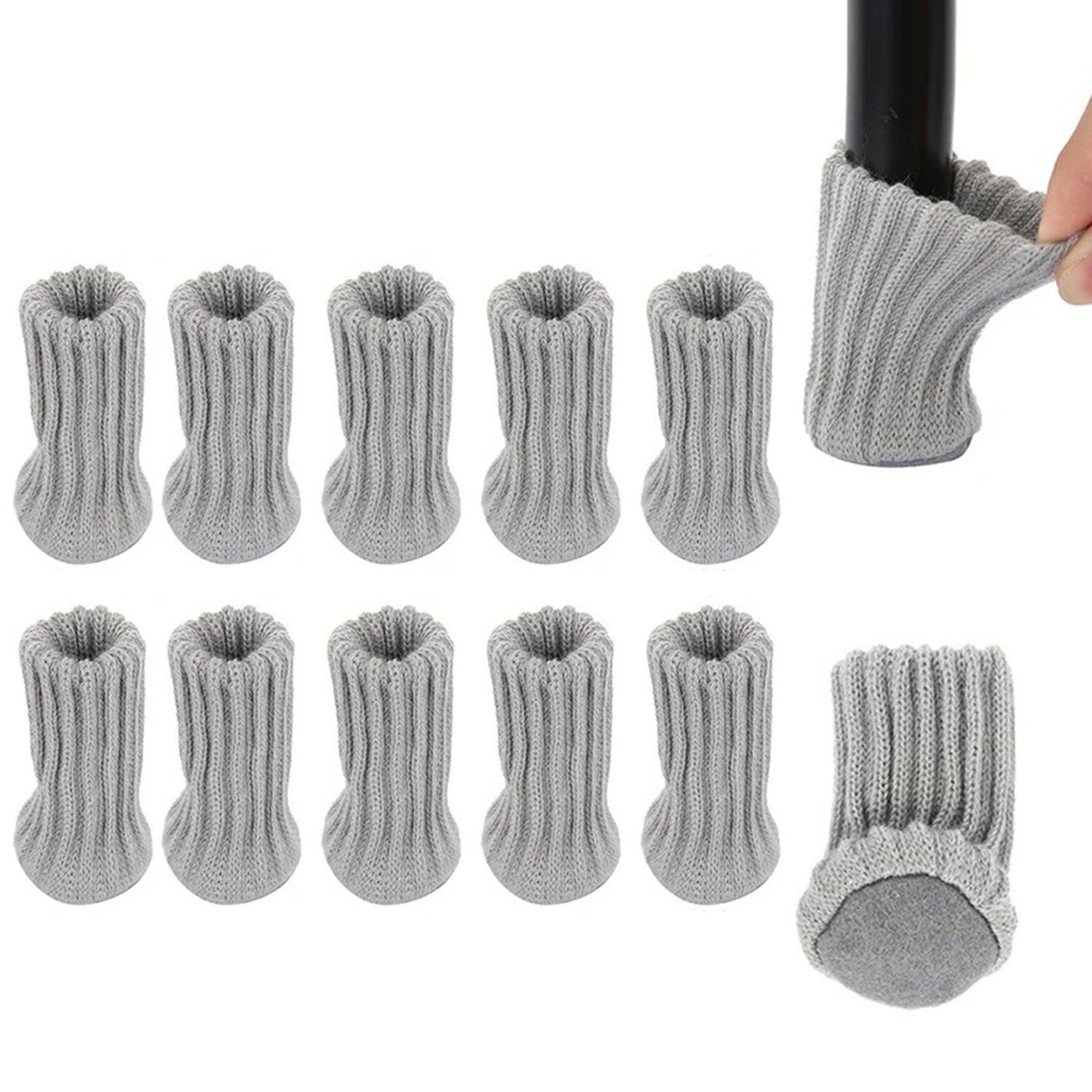 Stolsstrumpor i Stretch - Stolbensskydd