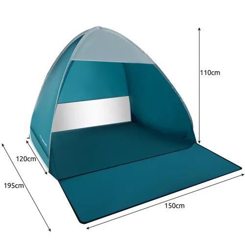 Strandtält / Pop-Up Tält / Vindskydd - 200x150x110cm