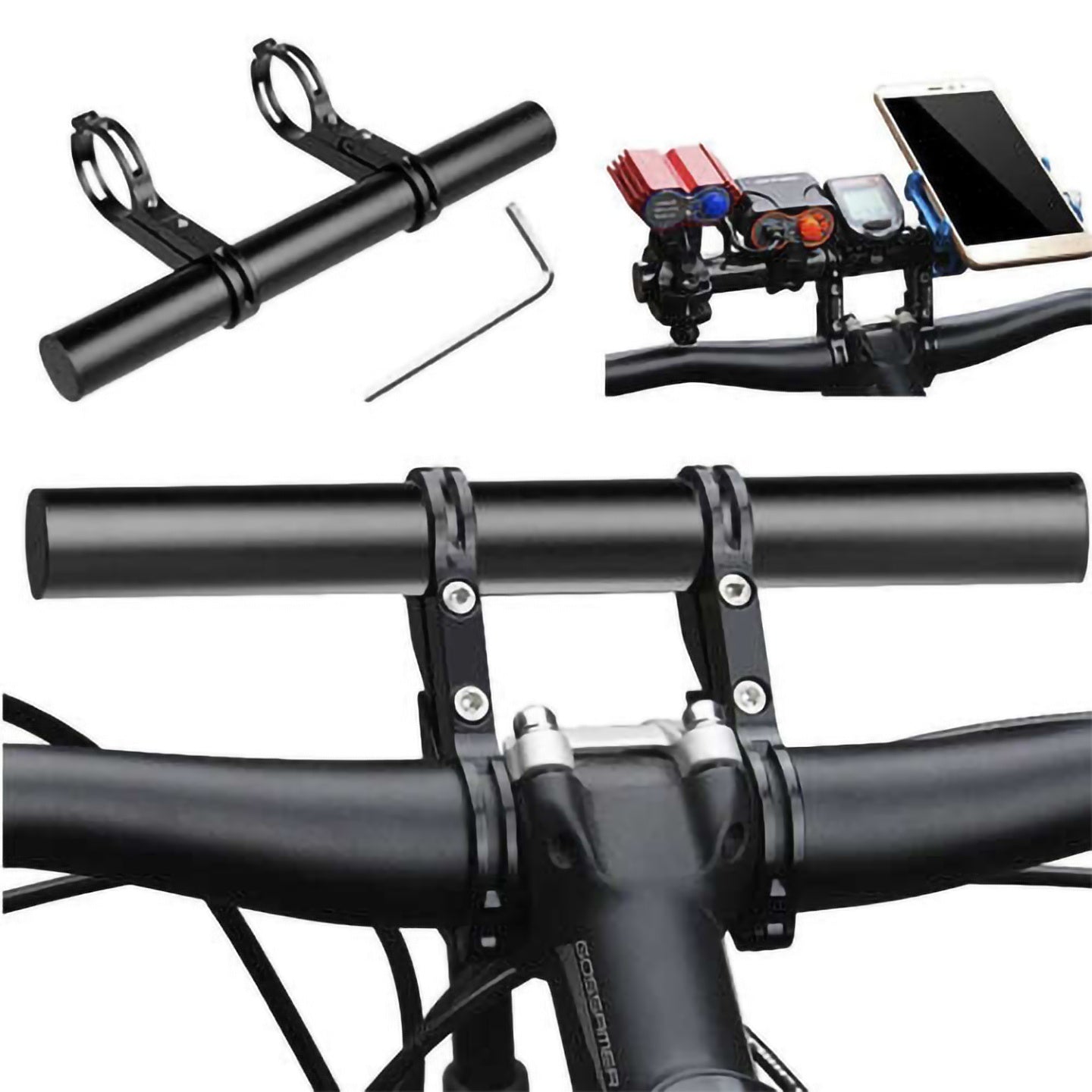 Styrförlängare för Elscooter & Cykel