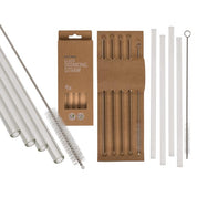 Sugrör i Glas - 4-Pack