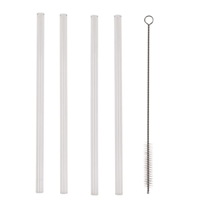 Sugrör i Glas - 4-Pack