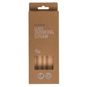 Sugrör i Glas - 4-Pack