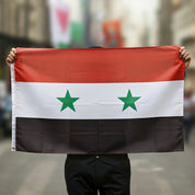 Syrien Flagga - 150 x 90 cm