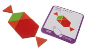 Tangram Pussel / Kognitiv leksak för Barn - Pedagogisk