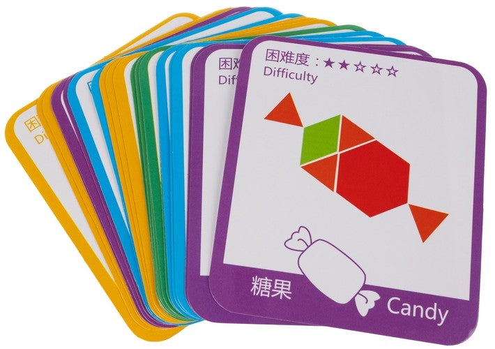 Tangram Pussel / Kognitiv leksak för Barn - Pedagogisk