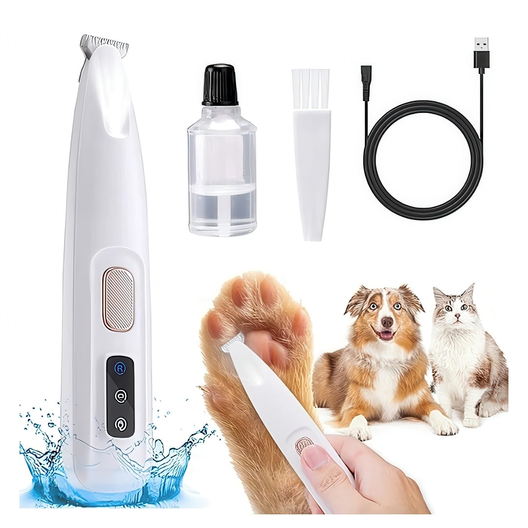 Tasstrimmer för Hund med LED-ljus