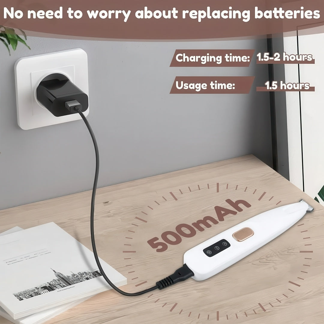 Tasstrimmer för Hund med LED-ljus