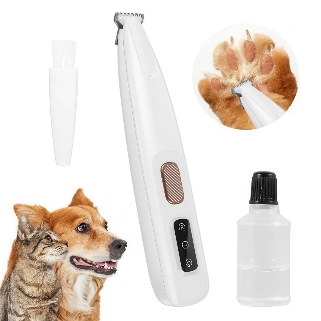 Tasstrimmer för Hund med LED-ljus