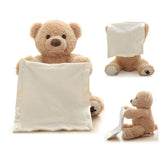 Tittut Nalle / Peek-a-boo Nallebjörn - 30 cm - Pratar