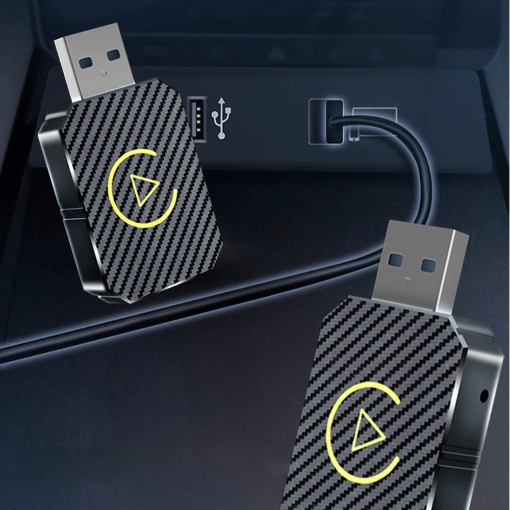 Trådlös CarPlay Adapter 2024