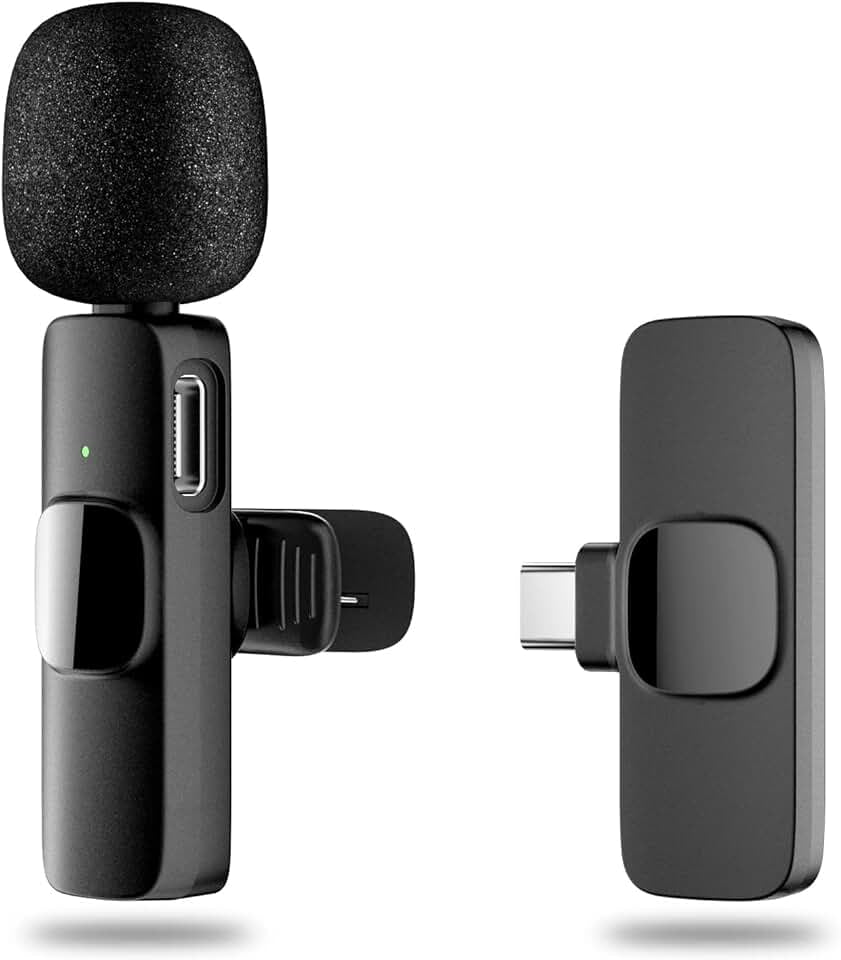 Trådlös Lavalier-mikrofon för Mobil - USB-C
