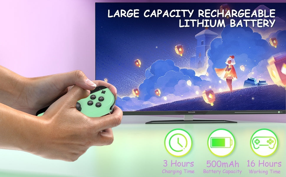 Trådlös kontroll kompatibel med Nintendo Switch