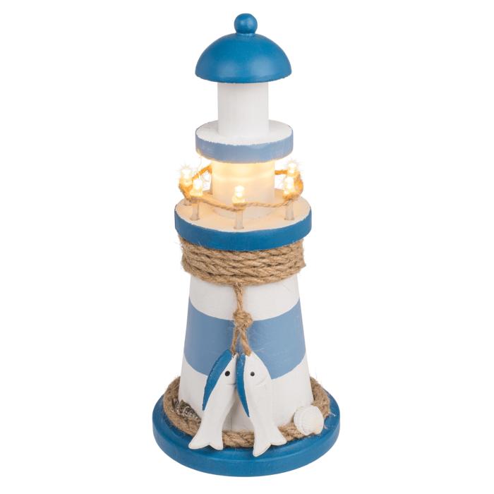 Träfyr - Fyr med LED-lampa