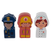 Träklossar Stad / Byggklossar - 100-bitar