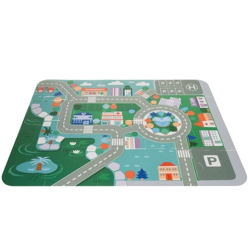 Träklossar Stad / Byggklossar - 100-bitar