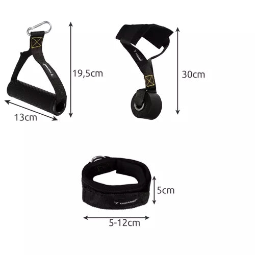 Träningsband med Motstånd - 5-Pack