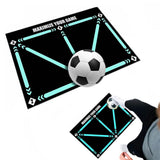 Träningsmatta för Fotboll – Dribbling och Teknik 60×90 cm