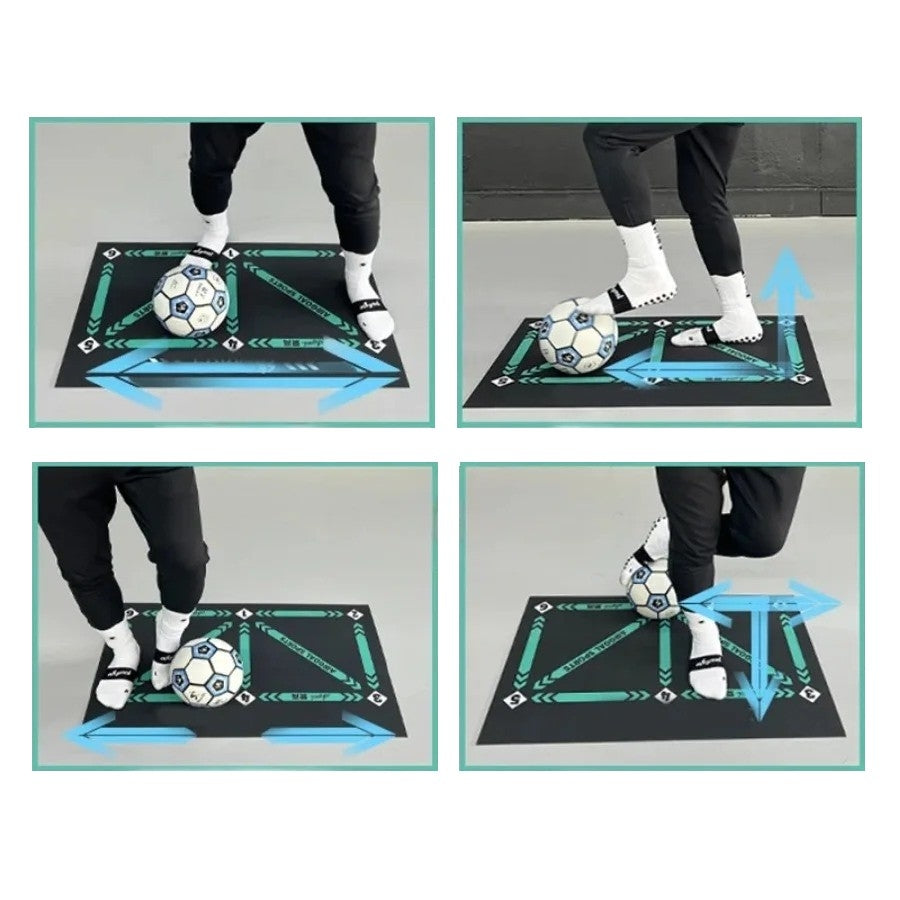 Träningsmatta för Fotboll – Dribbling och Teknik 60×90 cm