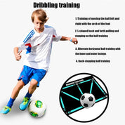 Träningsmatta för Fotboll – Dribbling och Teknik 60×90 cm