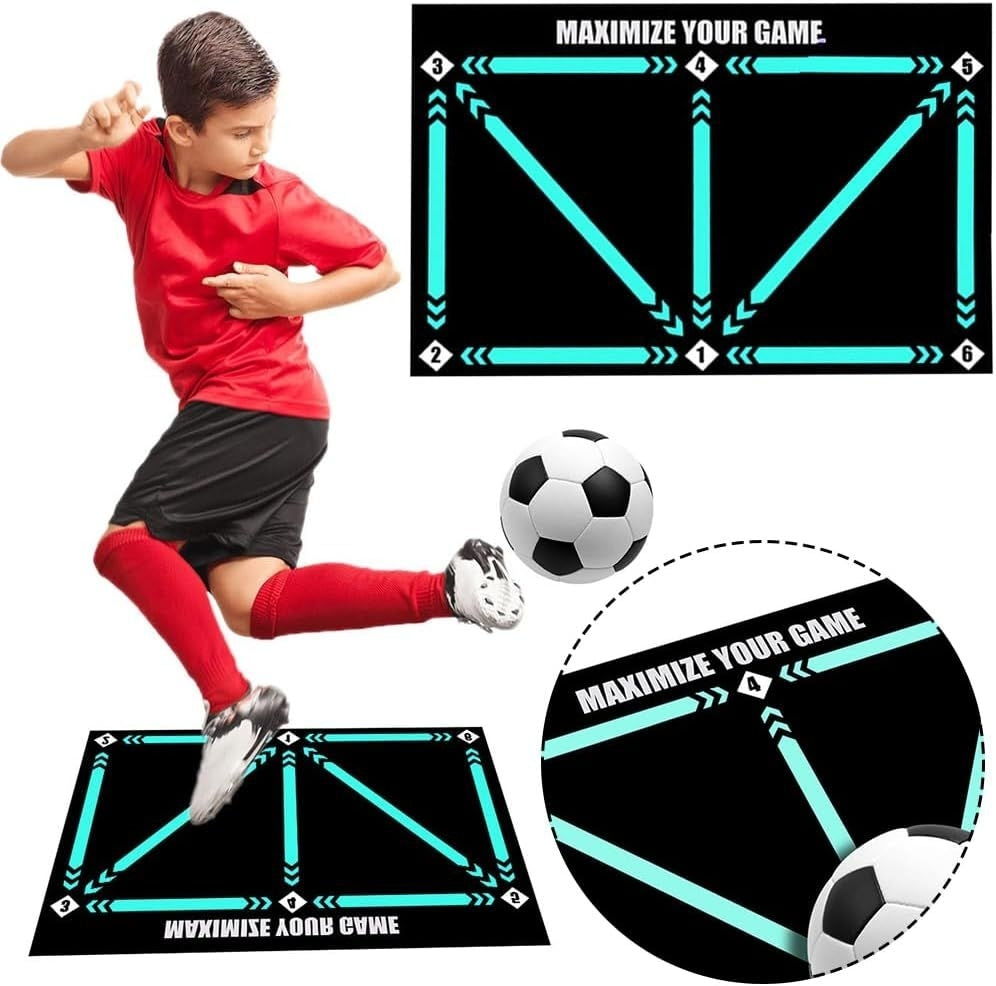 Träningsmatta för Fotboll – Dribbling och Teknik 60×90 cm
