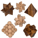 Träpussel för Hjärngympa - Välj Antal!