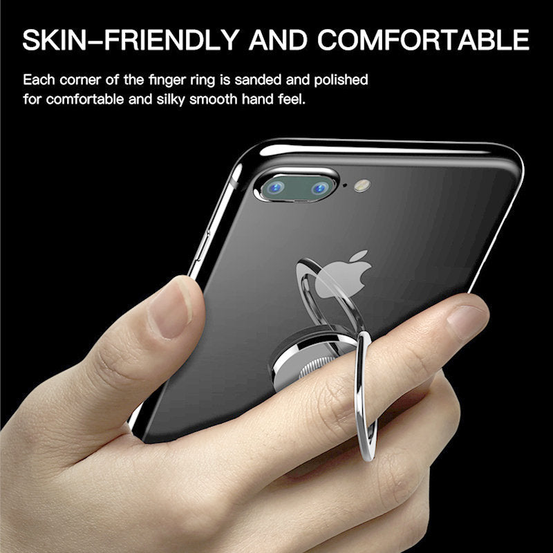 Tunn Mobilring Glans / Mobilhållare / Ringhållare för Mobil
