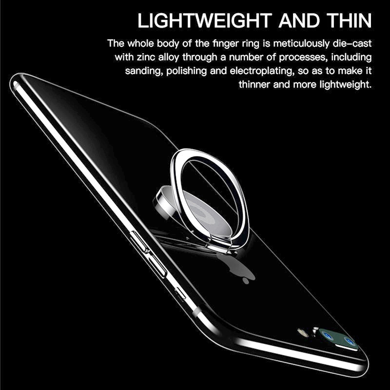 Tunn Mobilring Glans / Mobilhållare / Ringhållare för Mobil