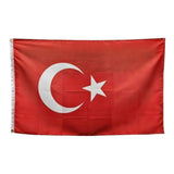Turkiet Flagga - 150 x 90 cm