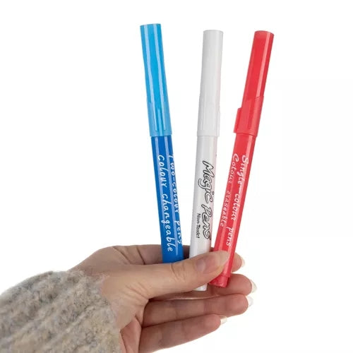 Tuschpennor för Barn med Färgskiftande Effekt – 25-Pack
