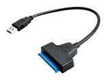 USB 3.0 till SATA Adapter för HDD & SSD – Hårddiskkabel